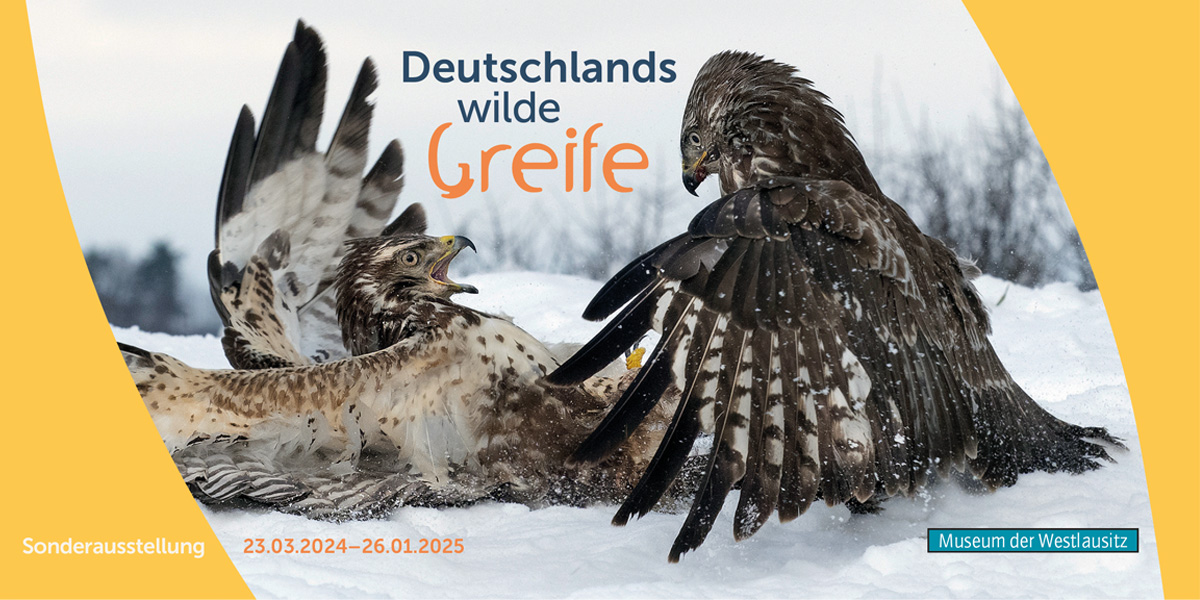 Werbeplakat Deutschlands wilde Greife